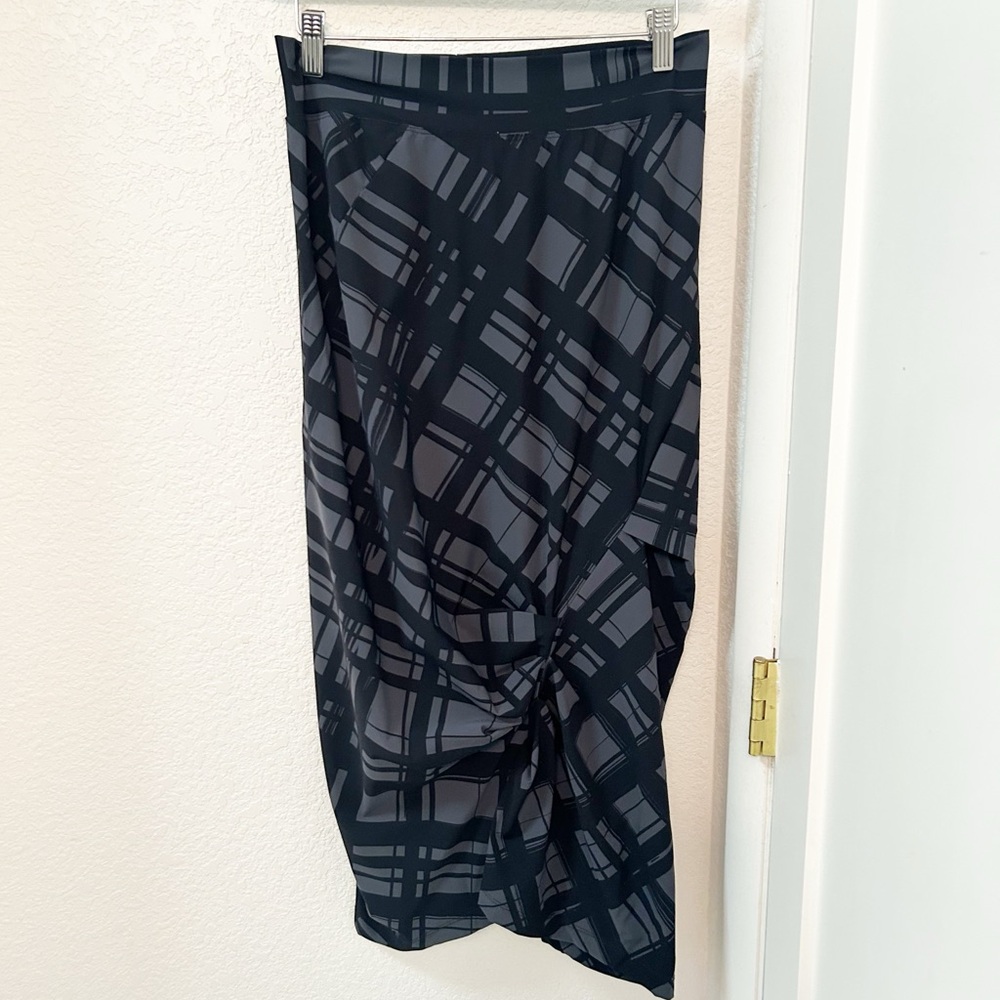 PORTO San Francisco The Art To Wear MIDI Pencil Skirt Stretch fabric SZ: S (1)